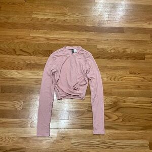 H&M Pink Sparkly Top